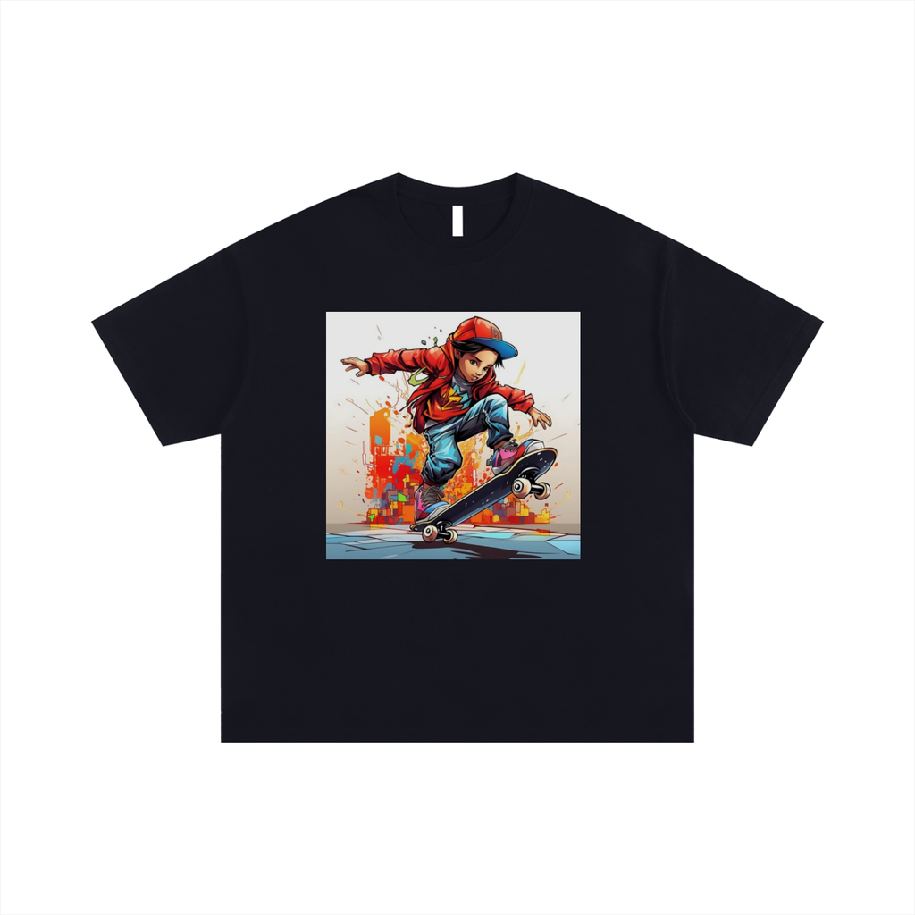 Skater Kid w/background